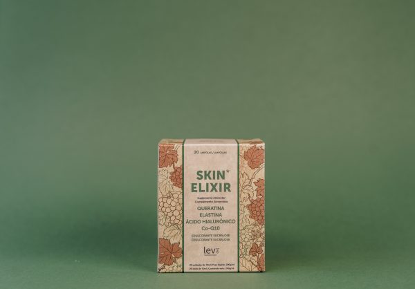 Skin Elixir: suplemento natural à base de plantas. Ideal para a pele e combater a queda de cabelo