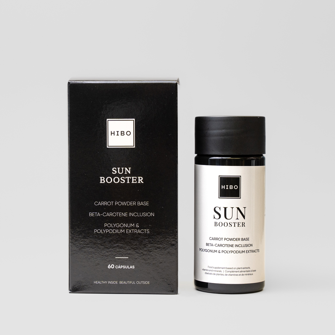 Sun Booster - suplemento alimentar para preparar a pele para o sol